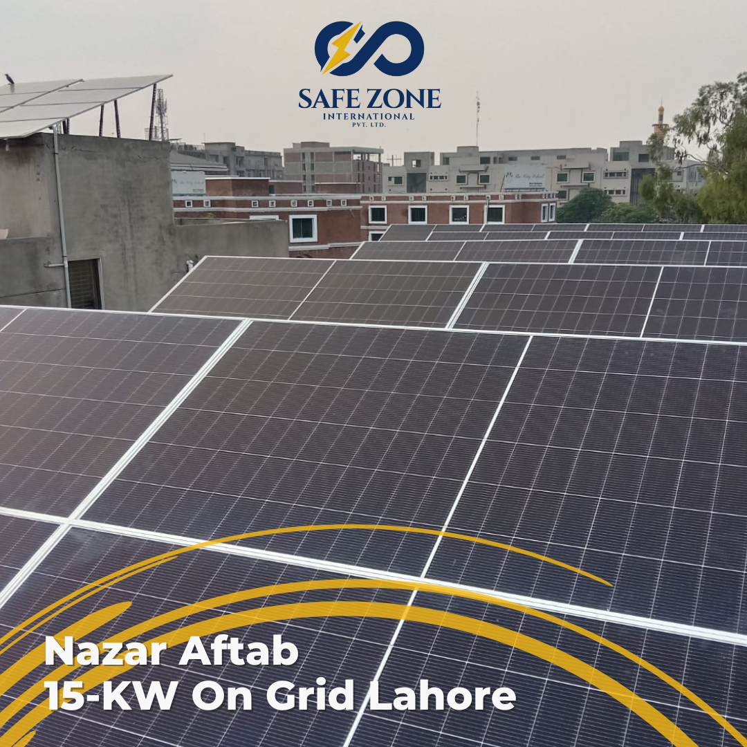 15-KW On Grid Solar Installation in Lahore